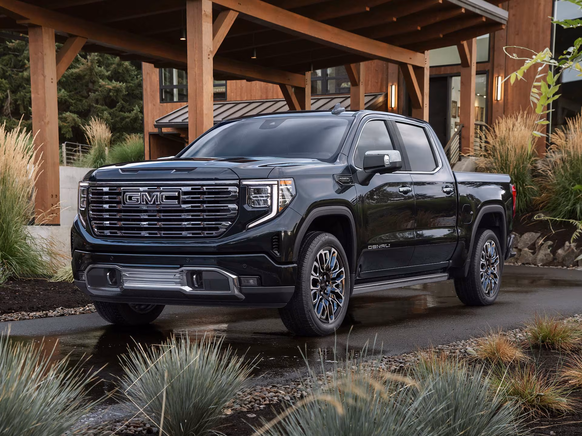 2026 GMC Sierra 1500 Denali parked at Napleton Buick GMC Crystal Lake